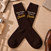 Personalized These Socks Belong To Me Embroidered Socks Couple Gift HO82 903832