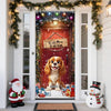 Custom Cute 3D Dog Welcome To Our Home Christmas Decoration Door Cover HA75 898086