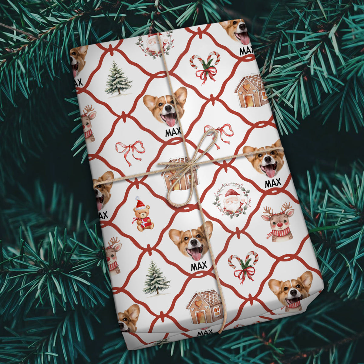 Christmas Dogs Festive Christmas Wrapping Paper CH07 899632