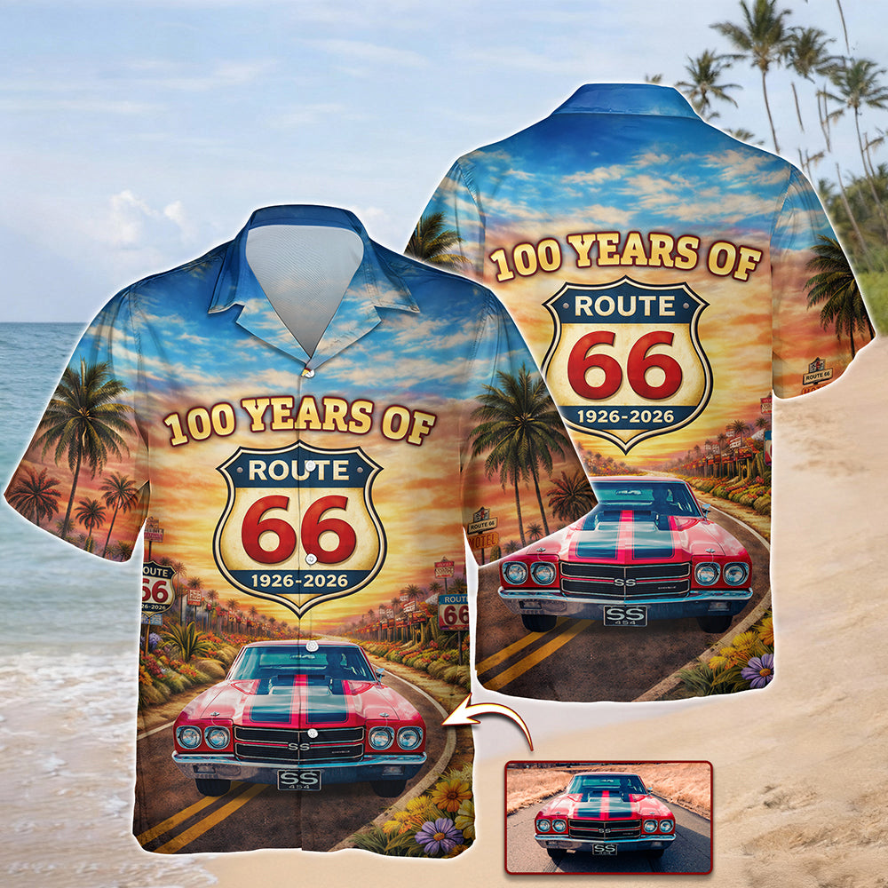 100 Years of Route 66 Mother of Road Hawaii Shirt Car Lovers Gift CH07 910512