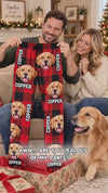 Custom Photo Name Dog Cat Flannel Pajamas HO82 K228 888737