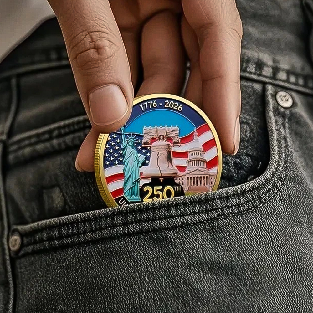 American 250th Anniversary - United States of America Commemorative Challenge Coin HA75 920220