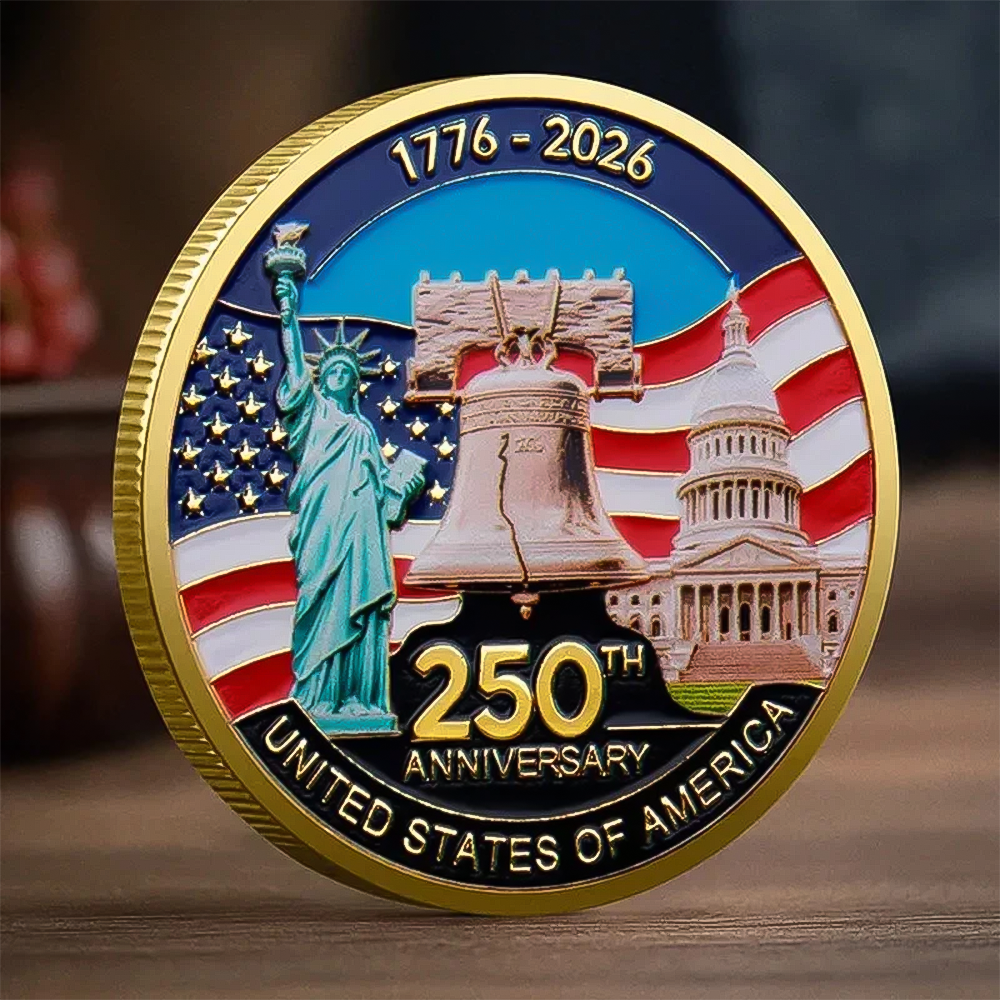 American 250th Anniversary - United States of America Commemorative Challenge Coin HA75 920220