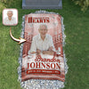 Custom Photo Forever In Our Hearts Memorial Grave Blanket LM32 897517