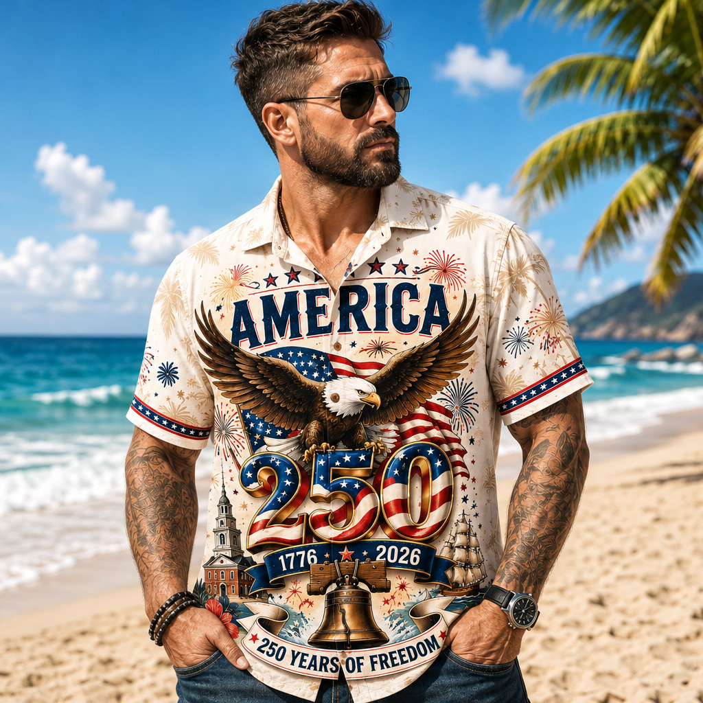250 Years of Freedom American Pride Hawaii Shirt CH07 911928