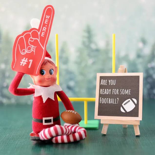 Elf Football Props, Christmas Elf Accessory HO82 904054
