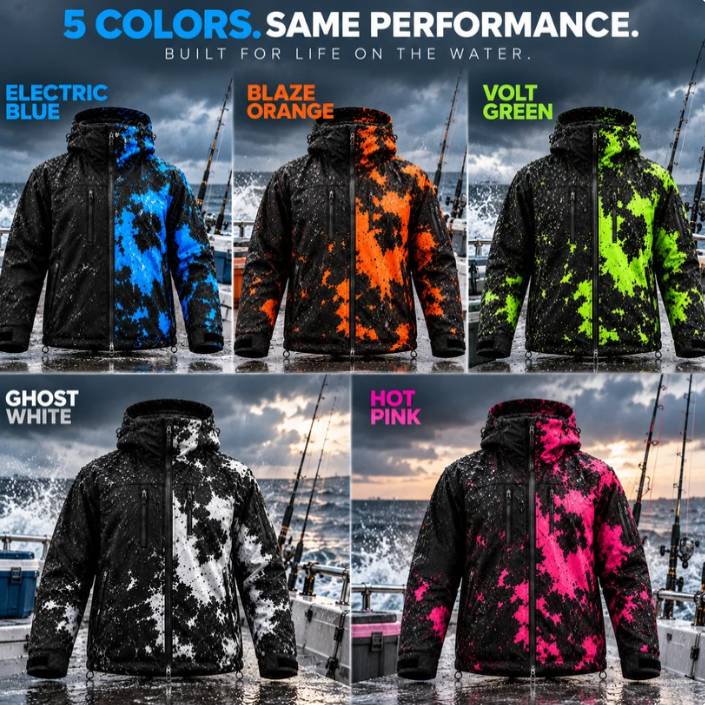 Reactive Jacket, Men’s Water-Activated Color Changing Jacket HO82 903948