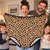 Custom Photo Leopard Pattern Granny Panties - Funny Gag Gifts for Adult Women Men HO82 904278