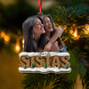 Custom Funny Photo Bestie Photo Christmas Tree Acrylic Ornament LM32 895953