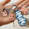 Custom Grandma Keychain With Kids Face Charm, Mother's Day Gift For Grandma, Mom HA75 921042