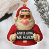Six Seven Christmas Acrylic Ornament Custom Name Santa Claus 6 7 Teen Slang Christmas Gift CH07 895392