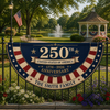Personalized 250th Anniversary of America Non Fan Flag, Custom Family Name Patriotic 1776-2026 Flag Decor CH07 911634