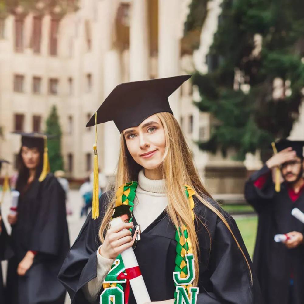 Custom Photo Class Of 2026 Graduation Lei, Senior Night Gift Lei, Ribbon Lei, Gift For Graduates HO82 901526