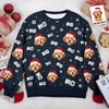 Custom Funny Dog Photo Christmas Ugly Sweater Personalized Gift For Dog Lover CH07 896672