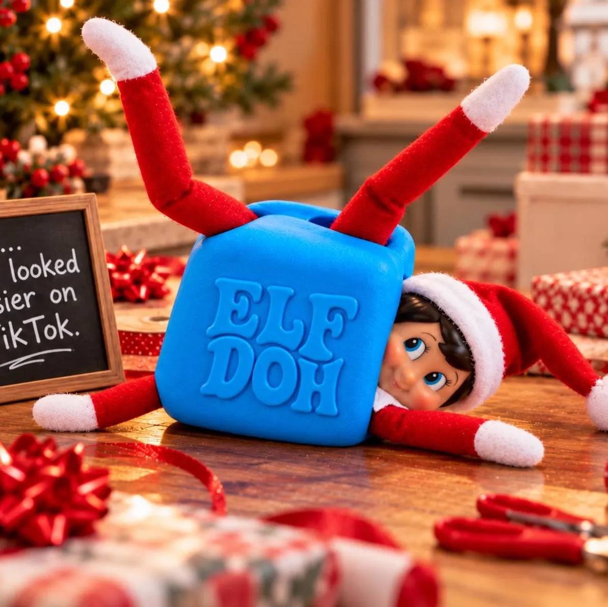 Elf Costume for Christmas Elf, Squishy Inspired Costume, Christmas Elf Accessory HO82 904002