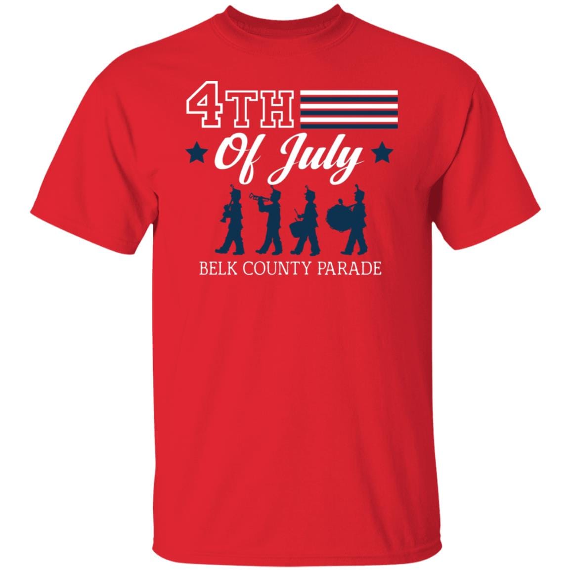 GeckoCustom 4Th Of July Belk Country Parade Shirt H417 Basic Tee / Red / S