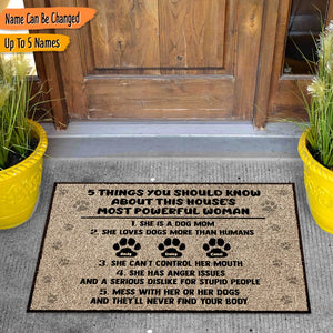 GeckoCustom 5 Things You Should Know About This House's Most Powerful Woman Doormat K228 HN590