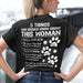 GeckoCustom 5 Things You Should Know About This Woman She Is A Dog Mom Personalized Custom Dog Backside Shirt C448