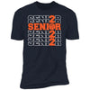 GeckoCustom #680205 Senior 2022 Basketball Sweatshirt Premium Tee / Midnight Navy / X-Small
