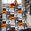 GeckoCustom A Little Dirt Never Hurt Motocross, Braaap Blanket HN590