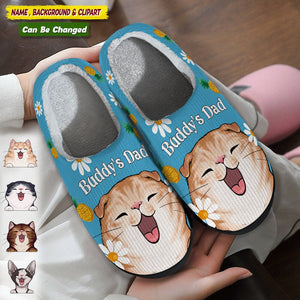 GeckoCustom Accessories Pattern Dog Cat Plush Slippers T368 HN590