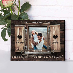 GeckoCustom All Of Me Loves All Of You Couple Canvas, Custom Quotes HN590