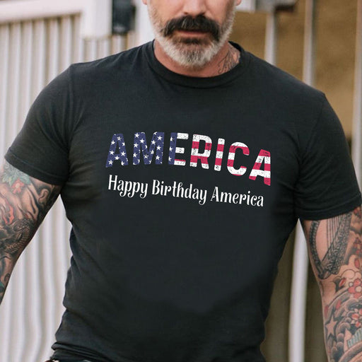 GeckoCustom America Independence Day Personalized Custom 4 Th Of July Shirt H373