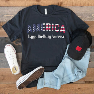 GeckoCustom America Independence Day Personalized Custom 4 Th Of July Shirt H373