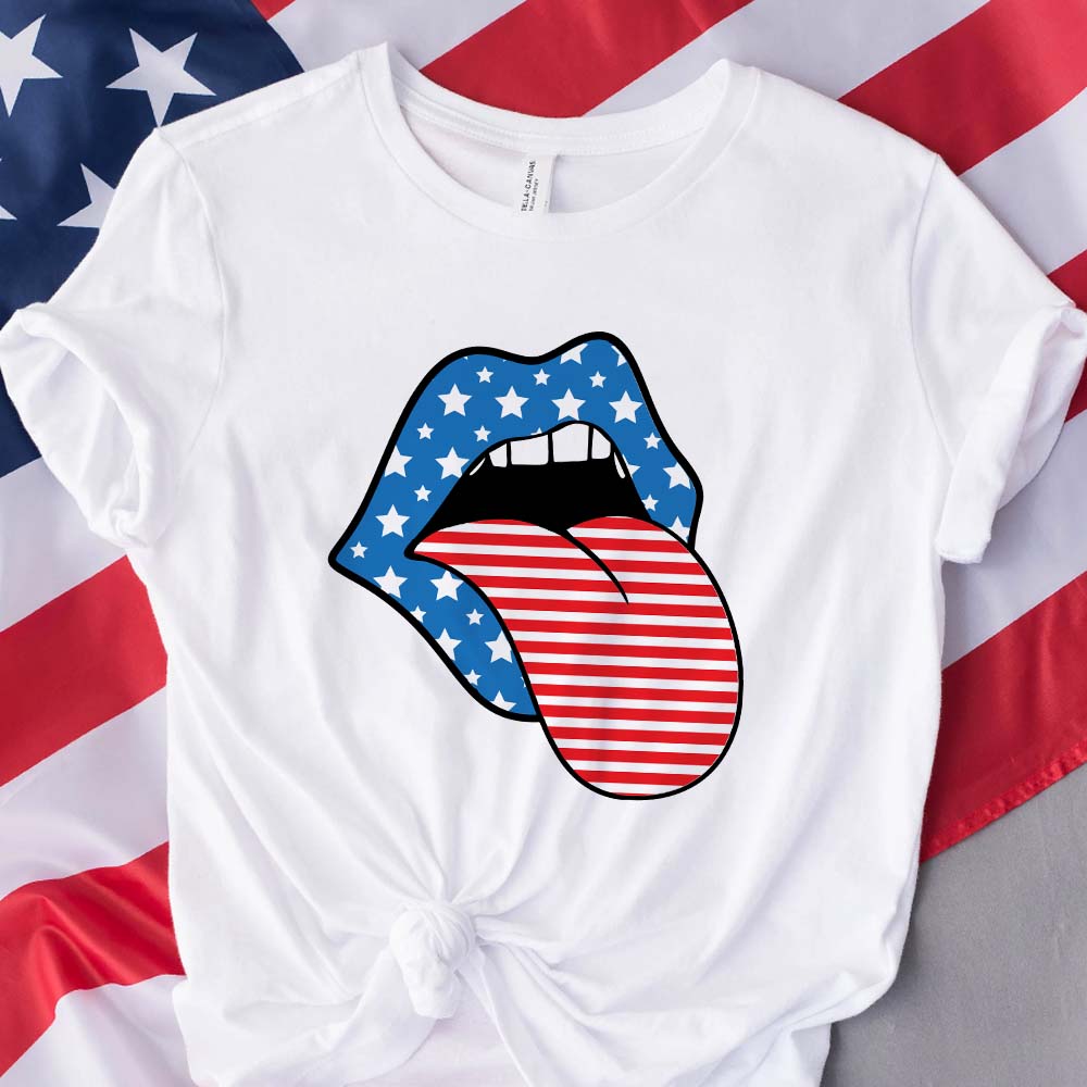 GeckoCustom America Mouth American Shirt, HN590
