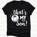 GeckoCustom Baseball Family That's My Baseball Player Personalized Custom Baseball Shirts C480