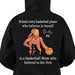 GeckoCustom Behind Every Basketball Player Is A Mom/Dad That Believes Personalized Custom Basketball Shirts Backside C500 Pullover Hoodie / Black Colour / S