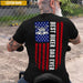 GeckoCustom Best Biker Dad Ever Flag Biker Shirt, HN590