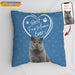 GeckoCustom Best Cat Mom Ever Cat Pillow N304 HN590