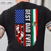 GeckoCustom Best Dad Ever American Mexican Flag Back Family Shirt, HN590