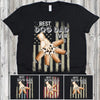 GeckoCustom Best Dog Dad Ever Dog Pump Dog T shirt HN590