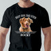 GeckoCustom Best Dog Dad/Mom Ever Personalized Dog Photo Shirt C274