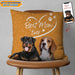 GeckoCustom Best Dog Mom Ever Dog Pillow N304 HN590