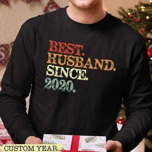 GeckoCustom Best Husband Custom Year Family Shirt HN590