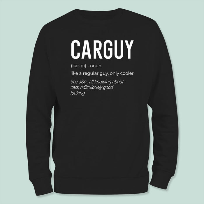 GeckoCustom Carguy Definition Car Shirt T368 HN590 Long Sleeve / Colour Black / S