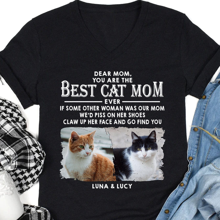 GeckoCustom Cats Go Find You Personalized Custom Photo Cat Shirt C606