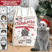 GeckoCustom Christmas Treats Special Delivery For Cat Christmas Bag HN590 33x39 cm