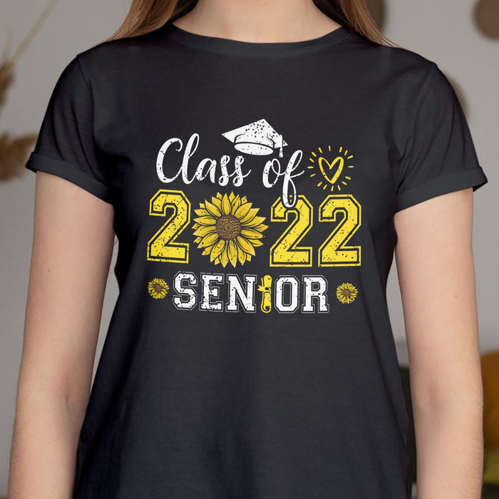 GeckoCustom Class Of 2022 Shirt C207 Women T Shirt / Black Color / S