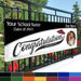 GeckoCustom Congratulation Graduates Class of 2021 Custom Image banner, Graduation Gift HN590