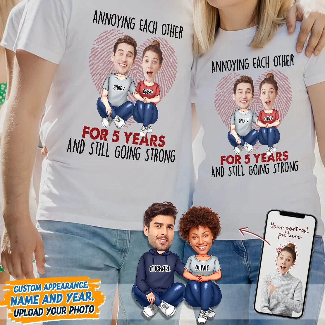 GeckoCustom Copy of Custom Photo Portrait Dog Shirt N304 HN590