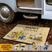 GeckoCustom Couple Camping Doormat HN590