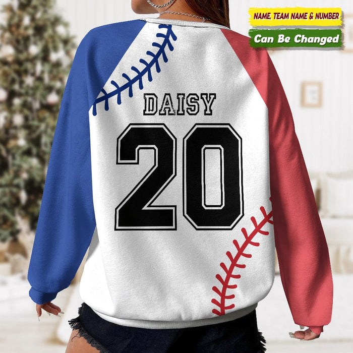 GeckoCustom Custom Baseball Team For Soprt Lover AOP Sweatshirt T368 HN590