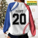 GeckoCustom Custom Baseball Team For Soprt Lover AOP Sweatshirt T368 HN590