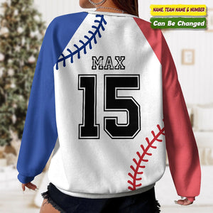 GeckoCustom Custom Baseball Team For Soprt Lover AOP Sweatshirt T368 HN590