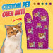GeckoCustom Custom Cat Photo With Accessory Pattern Oven Mitt K228 889010 1 Oven Mitt