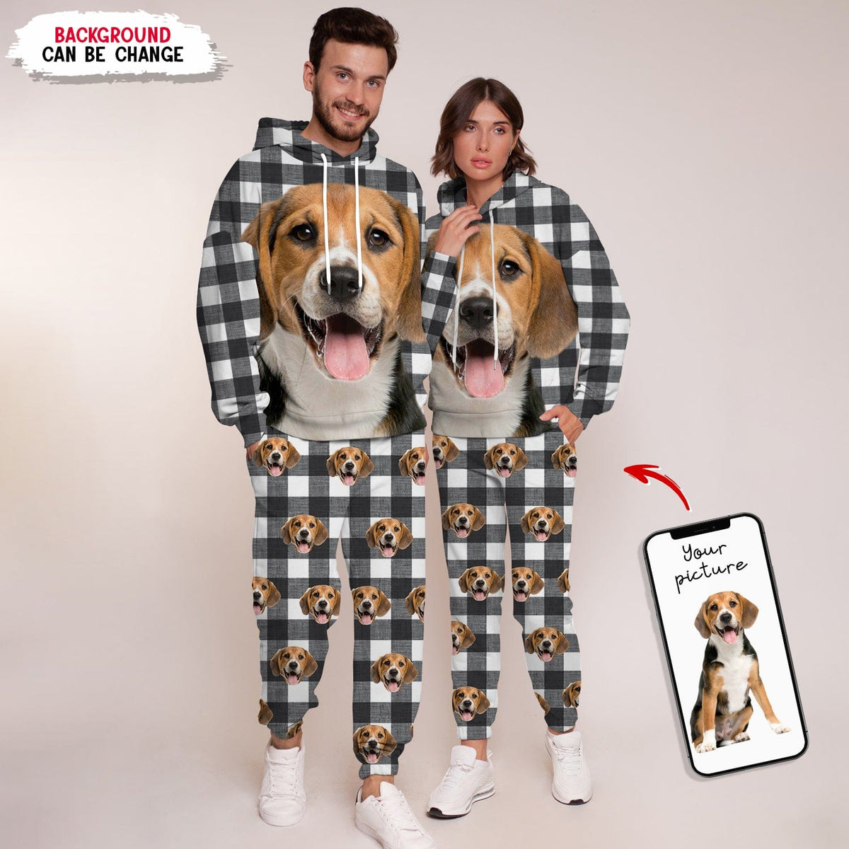 Animal Pajamas Custom Pajamas With Your Dog On Them Made In USA